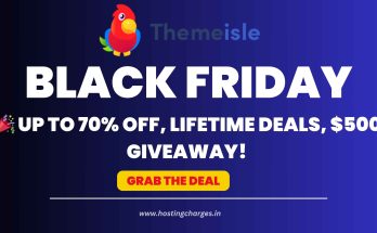 Themeisle black friday offer