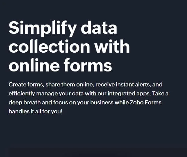 Zoho Forms